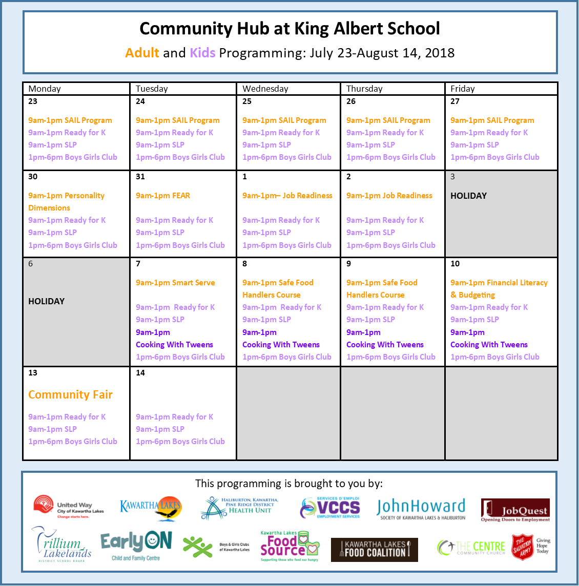 Picture2.5 Community Hub Programming